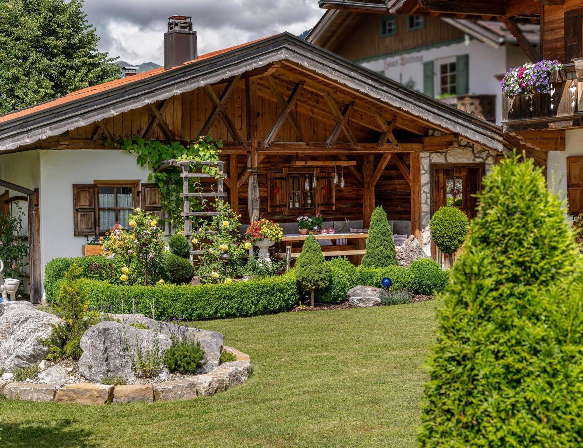 Ferienhaus Alpenblick ミッテンヴァルト エクステリア 写真