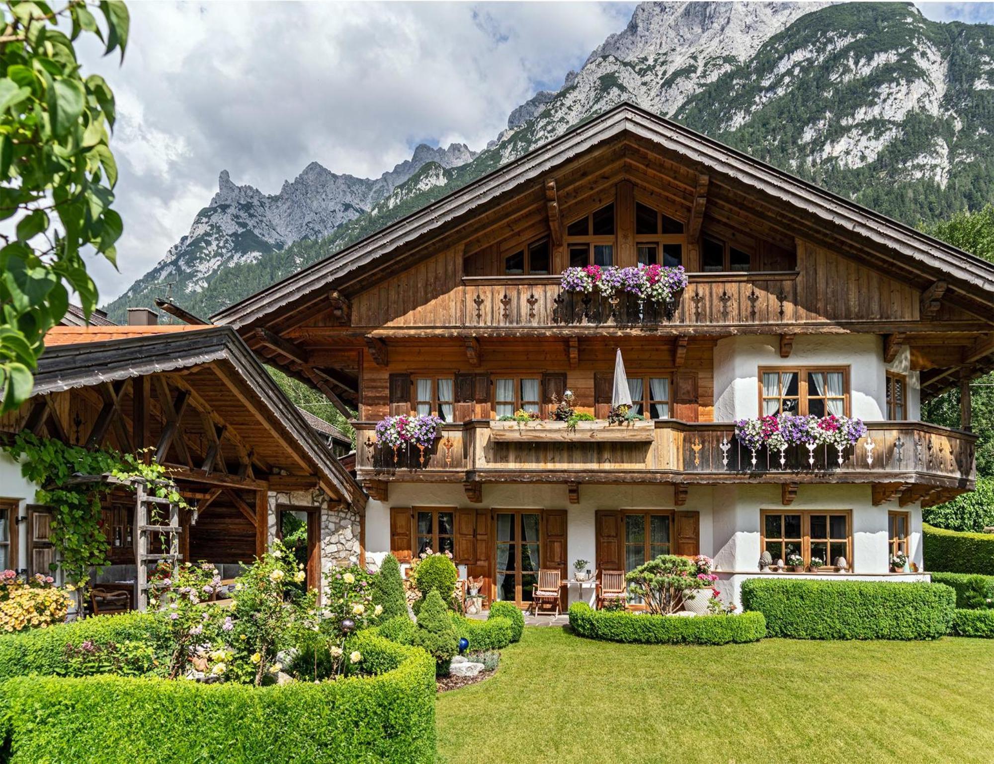 Ferienhaus Alpenblick ミッテンヴァルト エクステリア 写真